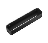 Полка для душа Decor Walther Black Stone 45x10 см подвесная черный матовый/хром 0973964