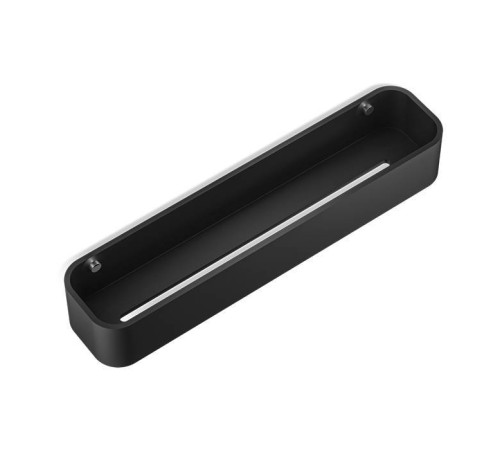 Полка для душа Decor Walther Black Stone 45x10 см подвесная черный матовый/хром 0973964