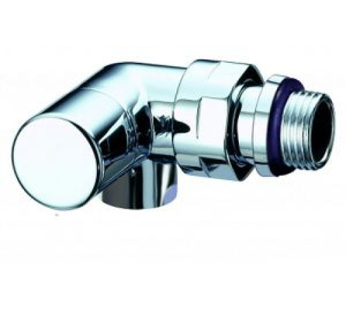 Вентиль запорный трехосевой левосторонний FAR TopFAR 1/2 ВР EPDM серебро FL 0124 12P