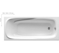 Ванна акриловая RAVAK Vanda II 150х70 см CO11000000