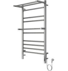 Полотенцесушитель электрический Aquatek Альфа П10 500х900 мм хром AQ EL RRP1090CH