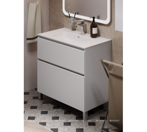 Комплект 1 Раковина-столешница Aquanet Flat 80 00254364