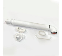 Комплект коаксиального дымохода ARDERIA Антилед 60/100 мм 1 м 2601244