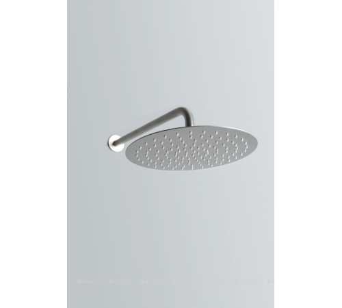 Душевая система Allen Brau Priority V.3 термостат Vernet душ Slim 300 мм излив брашированный никель 5.31014-BN