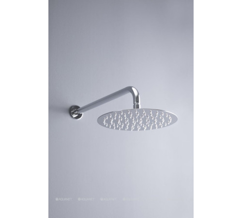 Верхний душ Allen Brau Priority Slim 250 мм с держателем 380 мм хром 5.31017-00