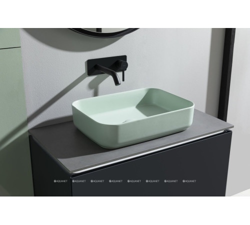 Раковина накладная Allen Brau FANTASY Quad 500x360 мм мятный 4.11021.MT