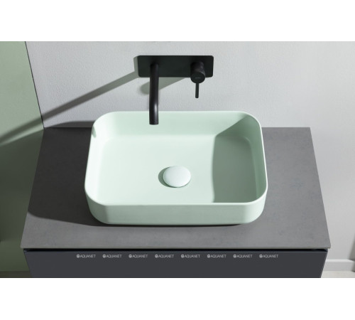 Раковина накладная Allen Brau FANTASY Quad 500x360 мм мятный 4.11021.MT