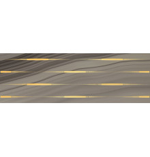Декор Laparet Agat Lines кофейный 20х60 см VT\B40\60081