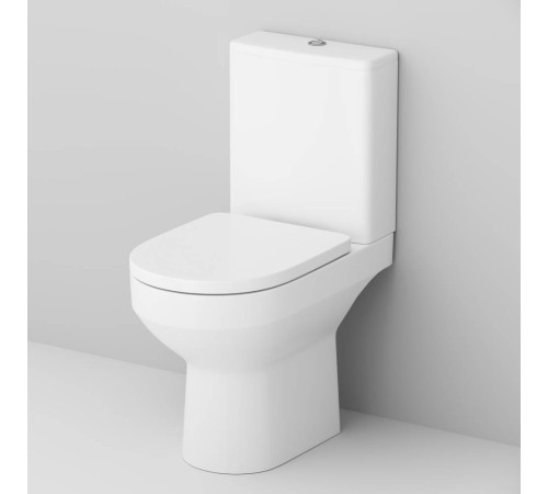 Унитаз-компакт напольный AM.PM Gem безободковый FlashClean без сиденья C708600WH