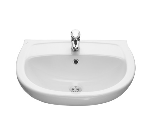 Умывальник Sanita Версия с переливом белый 565х455 мм 1.3111.5.S00.11B.0