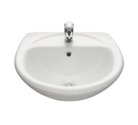Умывальник Sanita Соната с переливом белый 540х485 мм 1.3111.2.S00.11B.0