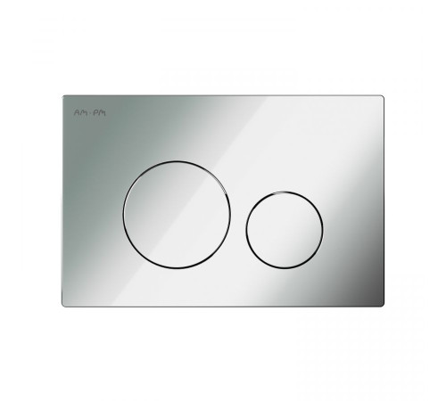 Клавиша для инсталляции пневматическая AM.PM Pro S пластик глянцевый хром I049051