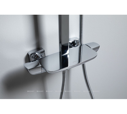 Душевая система Allen Brau INFINITY 3.0 излив-водопад верхний душ 305x205 мм хром 5.21030-00