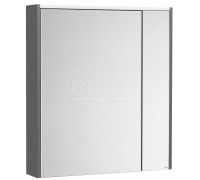 Шкаф зеркальный Roca Ronda 700х780х145 мм Белый глянец/антрацит ZRU9302969