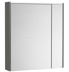 Шкаф зеркальный Roca Ronda 700х780х145 мм Белый глянец/антрацит ZRU9302969