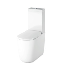 Унитаз-моноблок Kerasan Nolita с сиденьем и креплением WB5N белый глянцевый 531701