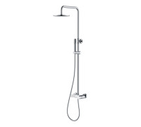 Душевая стойка со смесителем Boheme Stick Diamond хром 128-CRCR