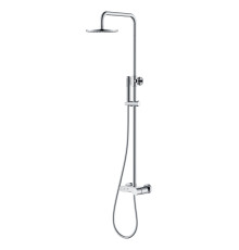 Душевая стойка со смесителем Boheme Stick Diamond хром 128-CRCR