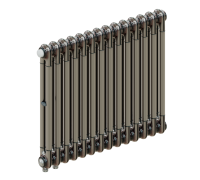 Радиатор трубчатый RIFAR TUBOG VENTIL 2057 10 секций нижнее подключение 2057-10-DV1 Технолак