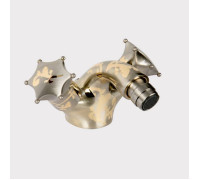 Смеситель для биде с донным клапаном Daniel Miss Decora никель/золото MI6200YF 87