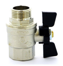 Кран шаровой Bugatti Oregon 1 НВ бабочка 03070070