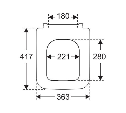 Сиденье для унитаза с крышкой Villeroy & Boch Finion SoftClose белый 9M88S1R1