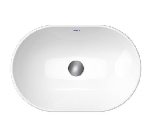 Раковина накладная Duravit D-Neo 60х40 см без отверстия белый 2372600070