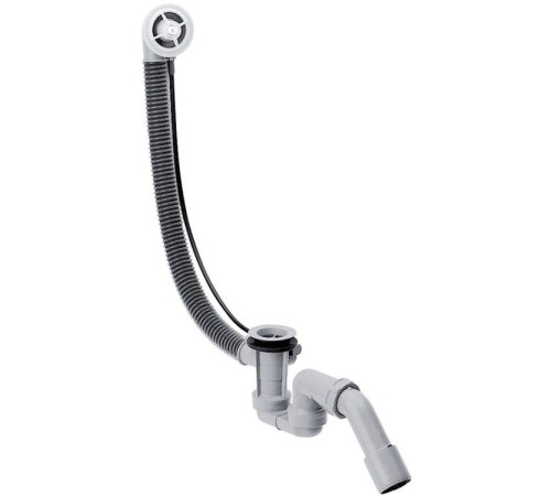 Скрытая часть слива-перелива для ванны Hansgrohe Flexaplus 58140180