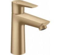 Смеситель для раковины Hansgrohe Talis E 110 однорычажный со сливным гарнитуром шлифованная бронза 71710140