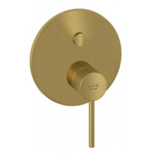 Смеситель для душа Kludi BOZZ встраиваемый с переключателем золото брашированное 38659N076