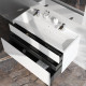 Тумба под раковину подвесная AM.PM Inspire V2.0 120 см 3 ящика белый матовый M50AFHX1203WM