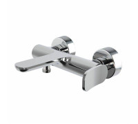 Смеситель для ванны и душа Fima Carlo Frattini Flo брашированный никель F3804/1SN