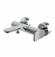 Смеситель для ванны и душа Fima Carlo Frattini Flo брашированный никель F3804/1SN