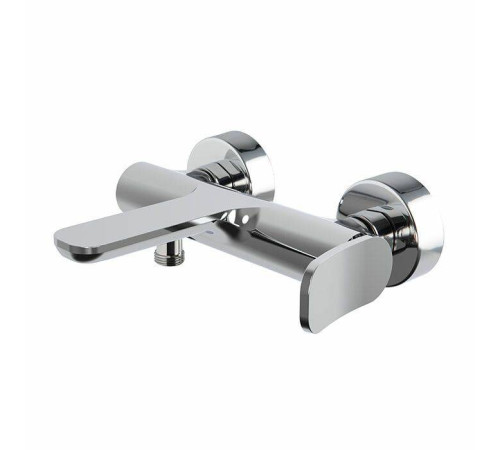 Смеситель для ванны и душа Fima Carlo Frattini Flo брашированный никель F3804/1SN