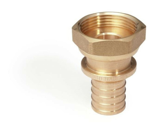 Переходник с накидной гайкой REHAU RAUTITAN MX 40-G 1 1/2 латунь 11372651001