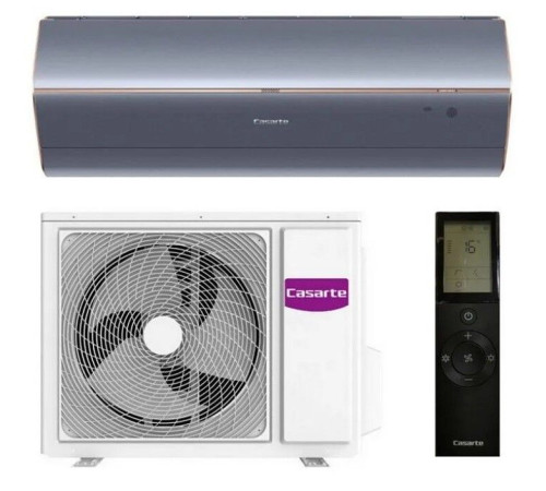Кондиционер сплит-система Casarte TRIANO CAS25MW1/R3-B / 1U25MW1/R3 инверторный синий антрацит CAS25MW1/R3-B / 1U25MW1/R3