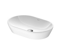 Раковина накладная Duravit D-Neo 60х40 см без отверстия белый 2372600070