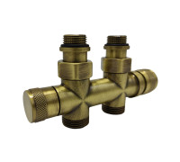 Узел нижнего подключения SR Rubinetterie Tondera прямой 1/2x3/4 Бронза 0682-1500Z0E0