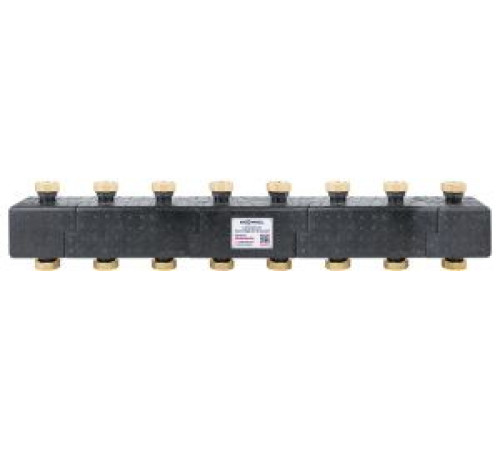Коллектор распределительный Kromwell стальной 7 отопительных контуров KW.MUHD6008