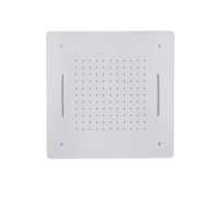 Потолочный душ встраиваемый Boheme Arrey 60 см 2 режима хром 428-CR