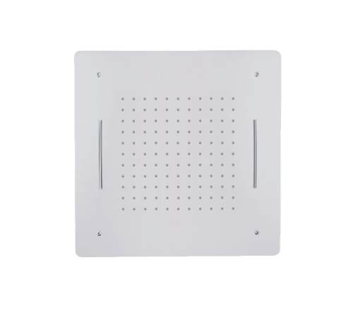 Потолочный душ встраиваемый Boheme Arrey 60 см 2 режима хром 428-CR