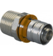 Штуцер с наружной резьбой Uponor S-Press 25-R3/4 1014589