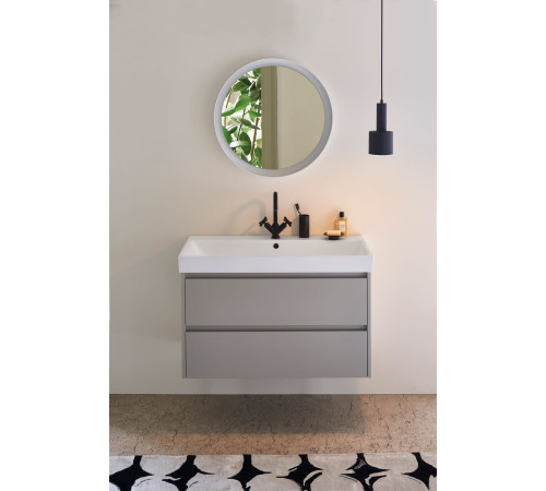 Раковина накладная/подвесная GSI Nubes 1000x500 мм с отверстием белая глянцевая 9623111