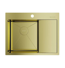 Кухонная мойка Omoikiri Akisame 65-L-LG 65x51 см светлое золото 4973083