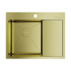 Кухонная мойка Omoikiri Akisame 65-L-LG 65x51 см светлое золото 4973083