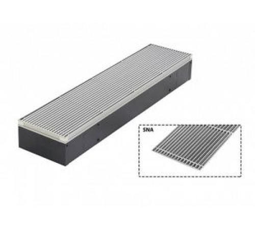 Конвектор внутрипольный JagaRus Mini Canal с решеткой SNA 140x2500x340 мм MICL0.01425034/SNA/JR