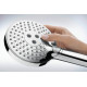 Ручной душ Hansgrohe Raindance Select S 120 мм 3jet PowderRain хром 26014000