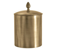 Ведро с крышкой Tiffany World SSS6501 напольное 22x29 см бронза TWSSS6501BR