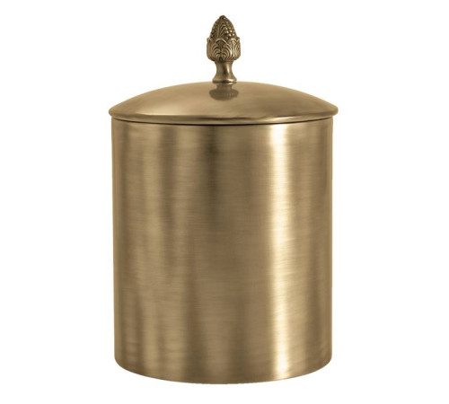Ведро с крышкой Tiffany World SSS6501 напольное 22x29 см бронза TWSSS6501BR