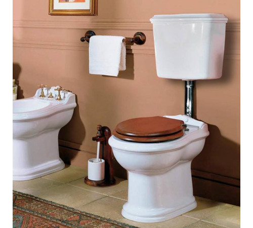 Унитаз напольный Azzurra Jubilaeum 59x40x42 см низкий бачок хром 751390